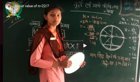 Find the Value of π=3.14 पाई का मान ज्ञात करना